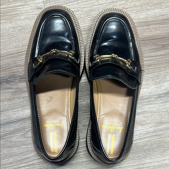 Sam Edelman Laurs Loafer Size 6.5 Black Leather - Picture 3 of 9